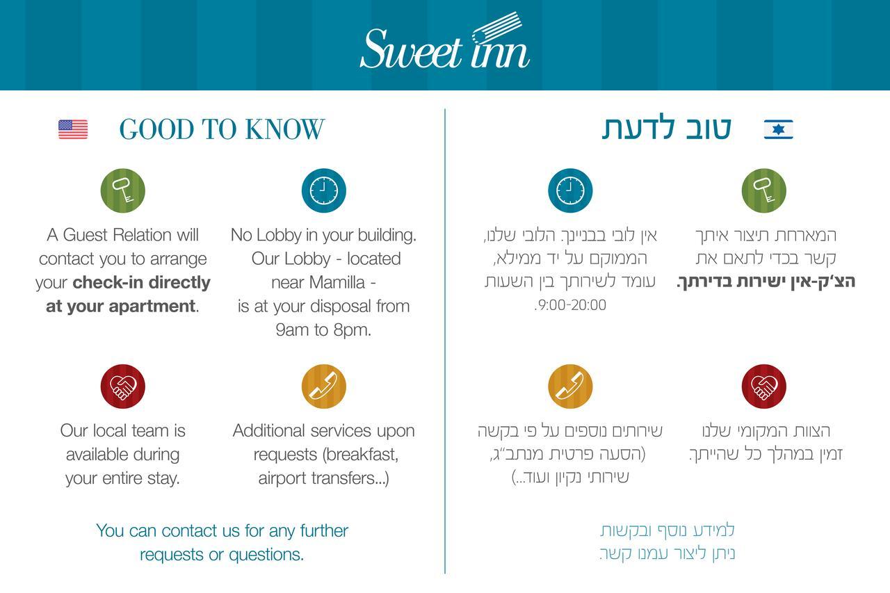 Sweet Inn - Ben Maimon 19 Jerusalem Eksteriør billede